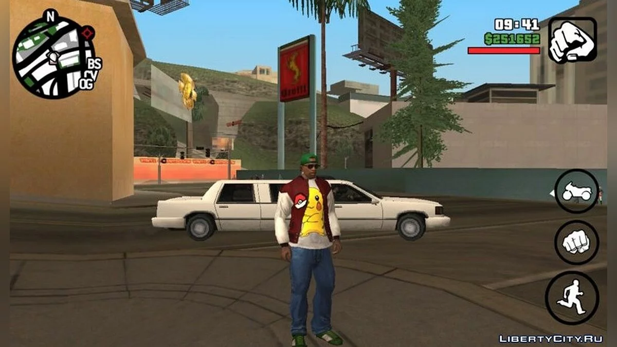 Pokemon Logo Jacket / GTA San Andreas (iOS, Android)