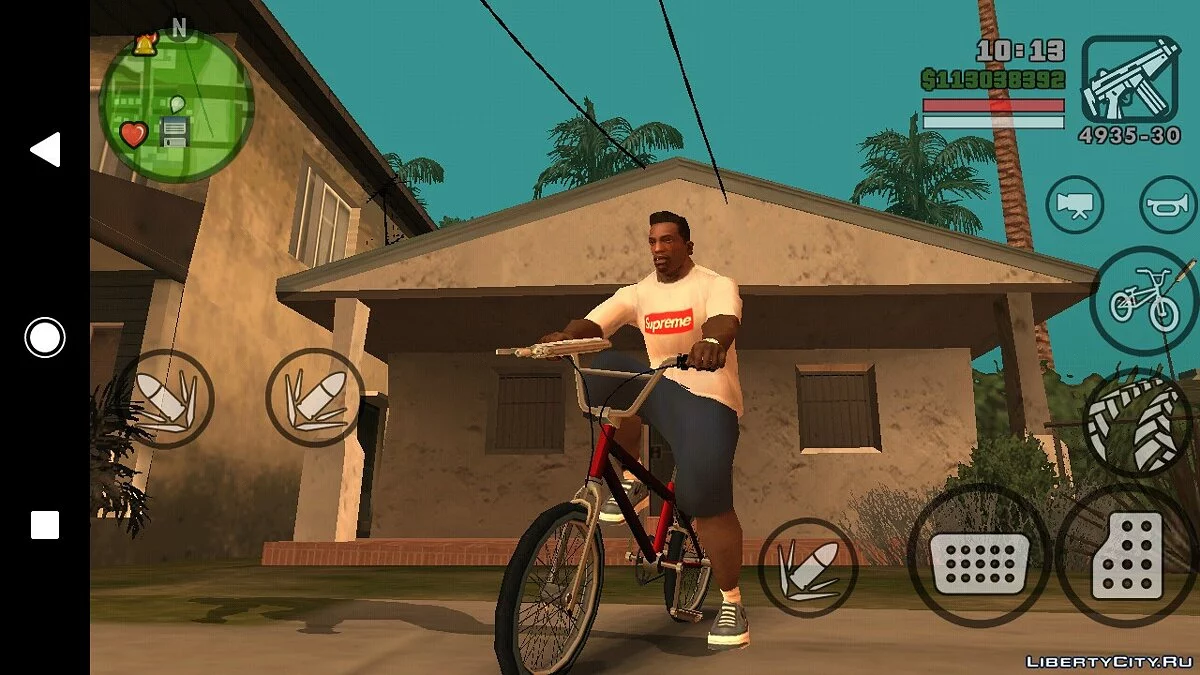 Supreme T-Shirt Collaboration with Vans / GTA San Andreas (iOS, Android)