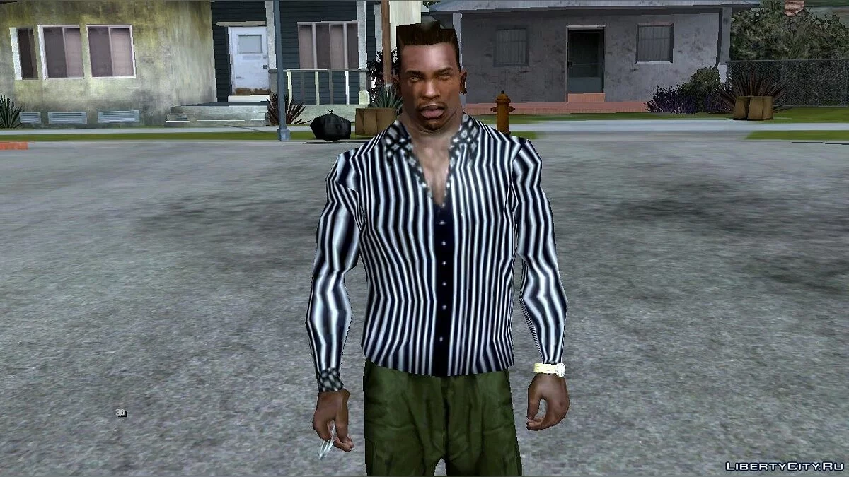 Large Clothing and Tattoo Collection / GTA San Andreas (iOS, Android)