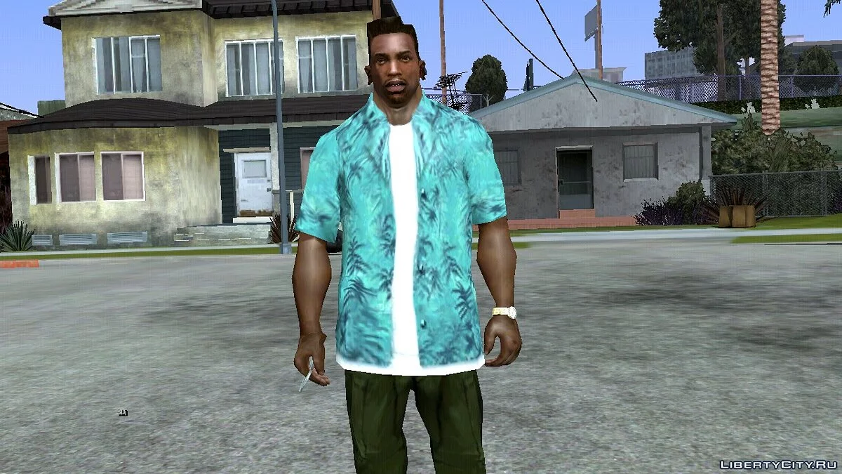 Large Clothing and Tattoo Collection / GTA San Andreas (iOS, Android)