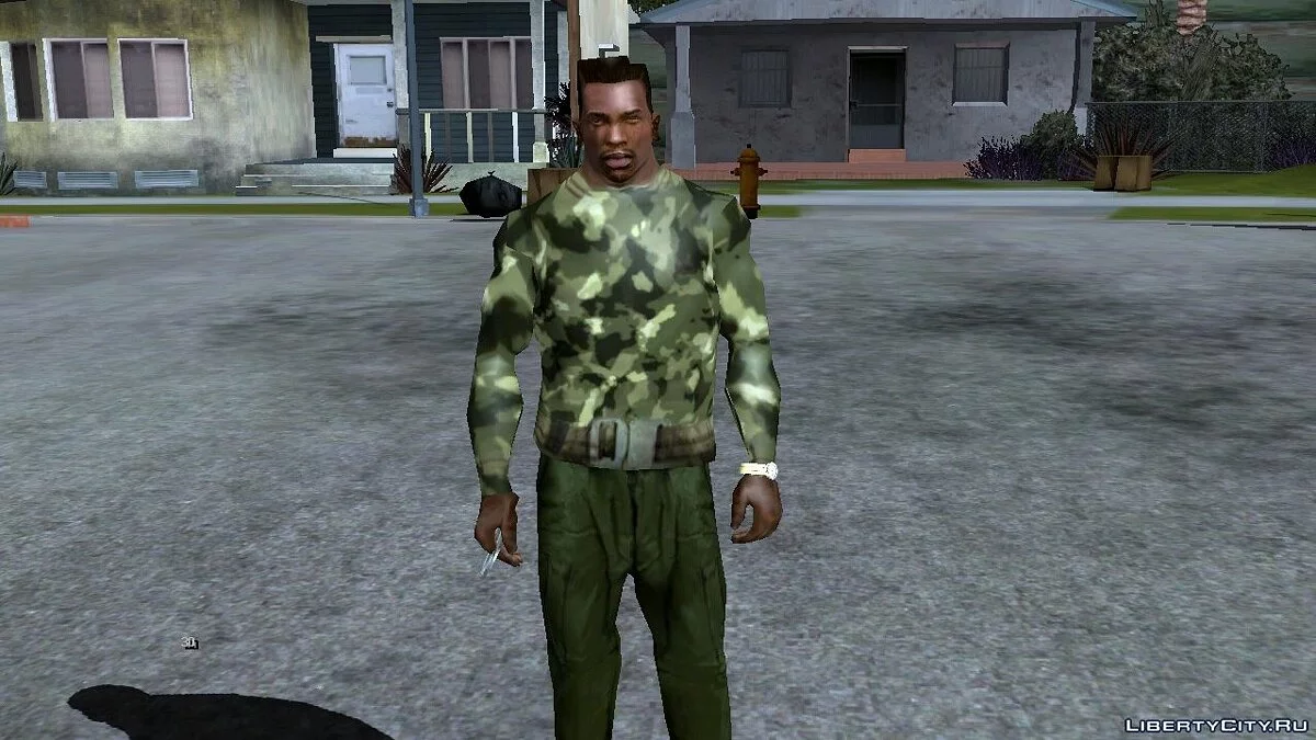 Large Clothing and Tattoo Collection / GTA San Andreas (iOS, Android)