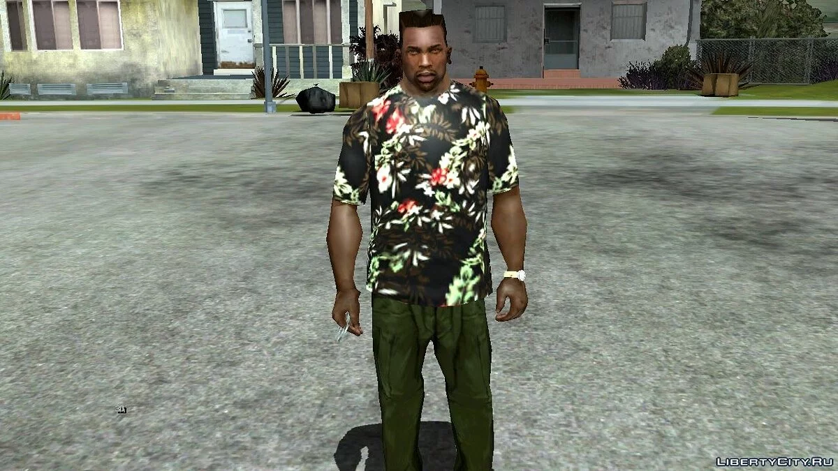 Large Clothing and Tattoo Collection / GTA San Andreas (iOS, Android)