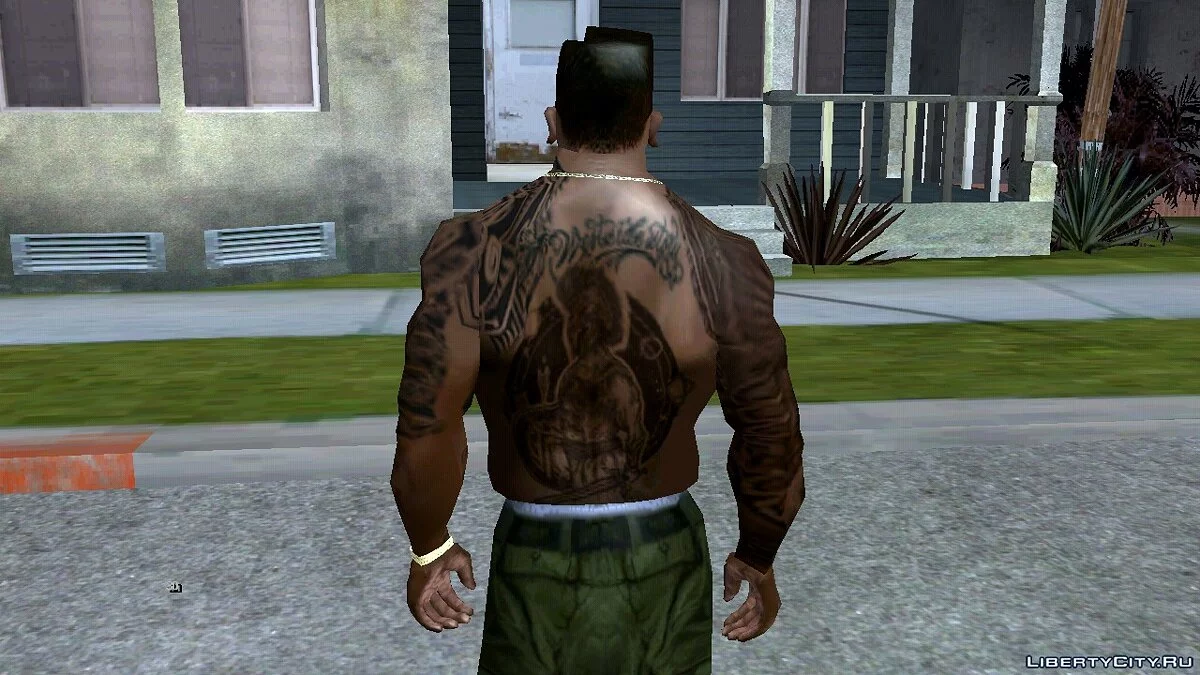 Large Clothing and Tattoo Collection / GTA San Andreas (iOS, Android)
