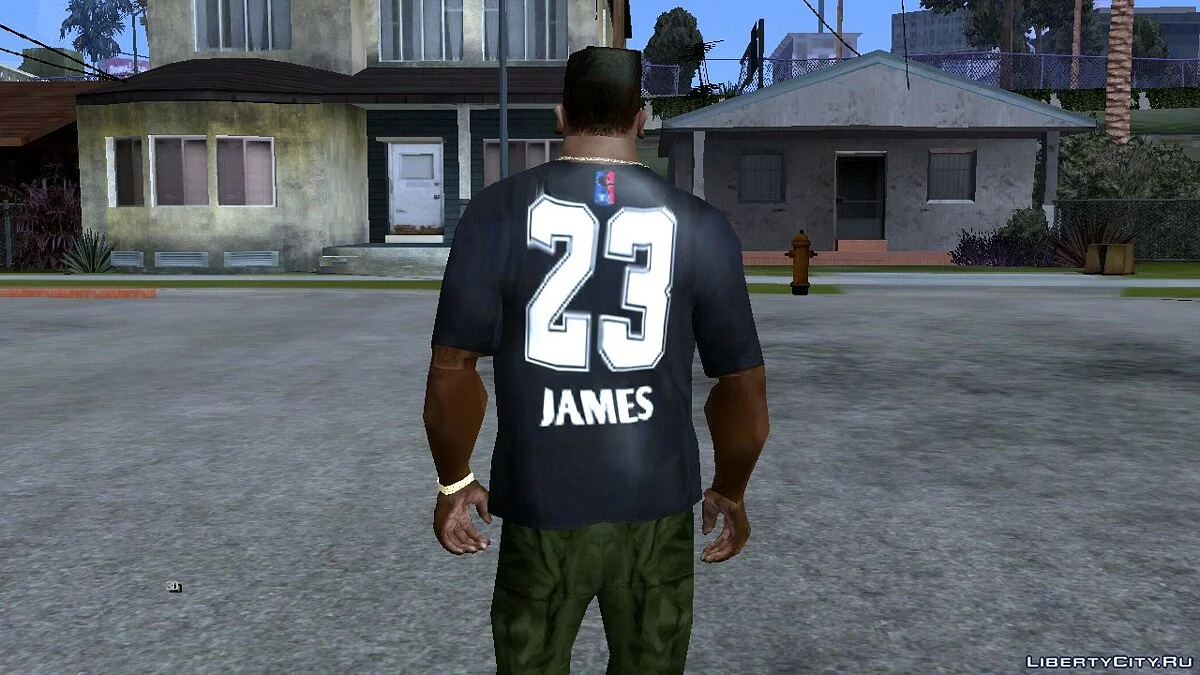 Lebron James Jersey T-Shirt / GTA San Andreas (iOS, Android)
