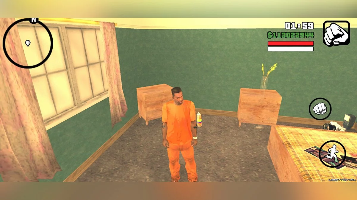 Тюремна форма CJ / GTA San Andreas (iOS, Android)