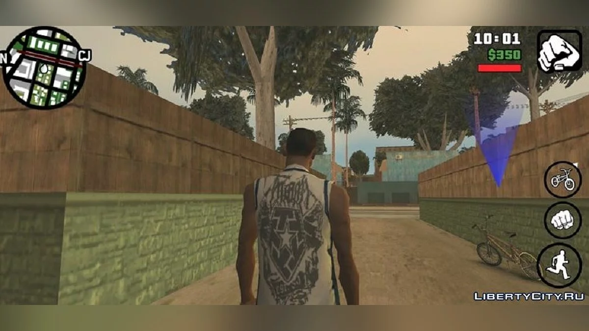 قميص قبلي وقميص رياضي / GTA سان أندرياس (iOS، أندرويد)