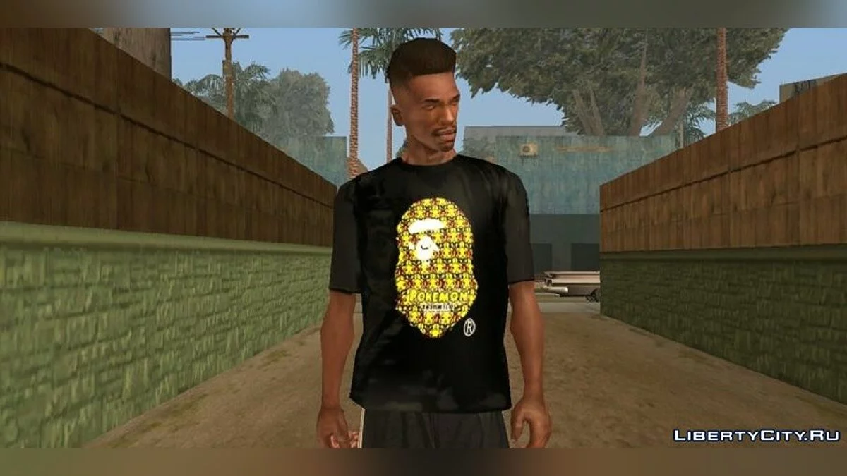 تي شيرتات بوكيمون لكارل / GTA سان أندرياس (iOS، أندرويد)