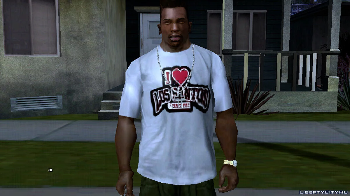 "I Love Los Santos" T-Shirt / GTA San Andreas (iOS, Android)