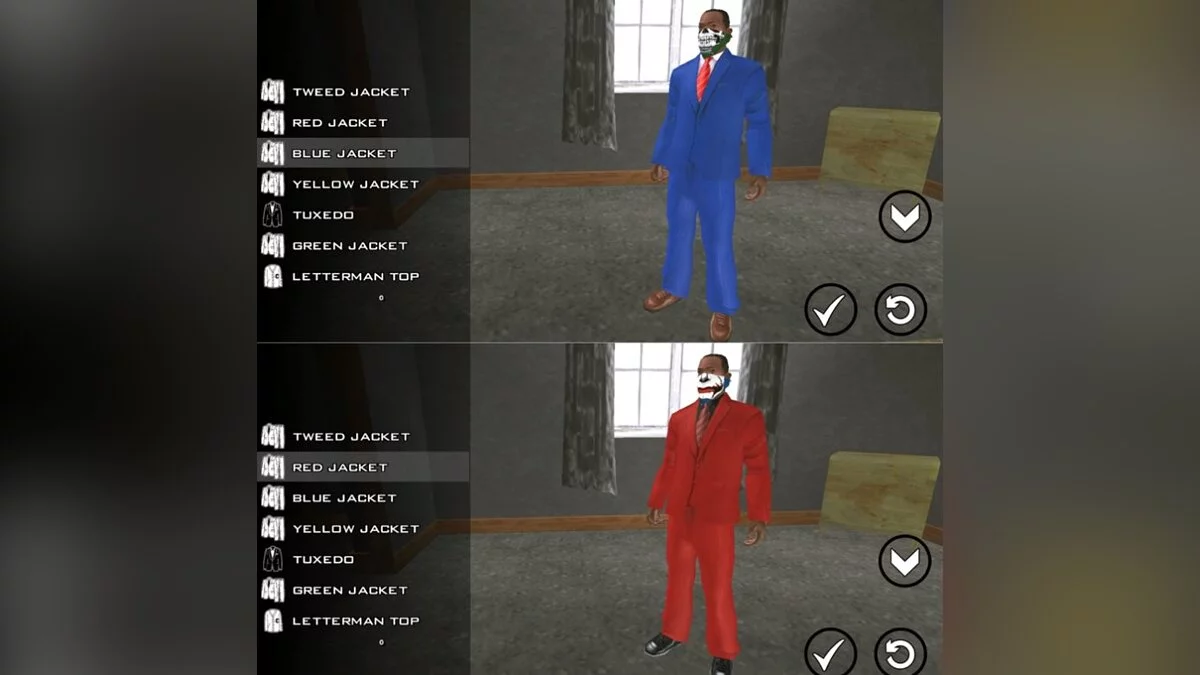 服装合集 / GTA San Andreas (iOS, Android)