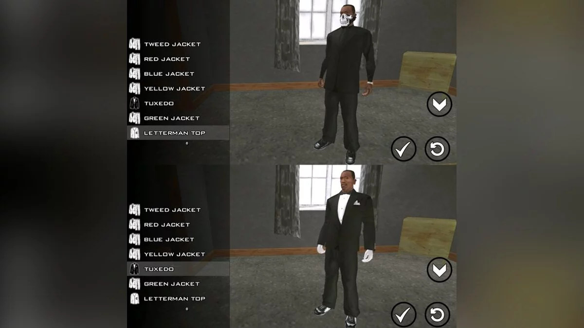 服装合集 / GTA San Andreas (iOS, Android)
