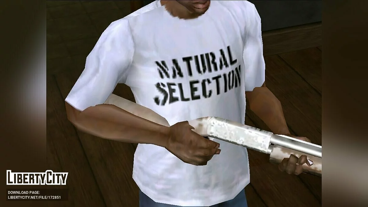Camisetas «WRATH» & «NATURAL SELECTION» / GTA San Andreas (iOS, Android)