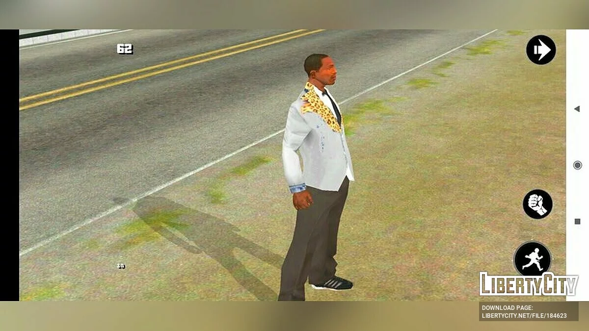 New costume / GTA San Andreas (iOS, Android)