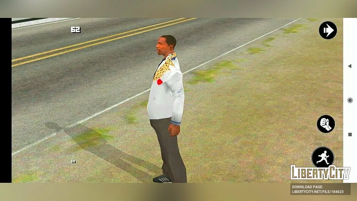 New costume / GTA San Andreas (iOS, Android)