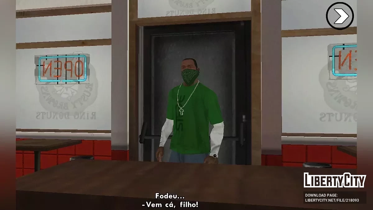 قمصان ذات طبقات مزدوجة / GTA سان أندرياس (iOS، أندرويد)