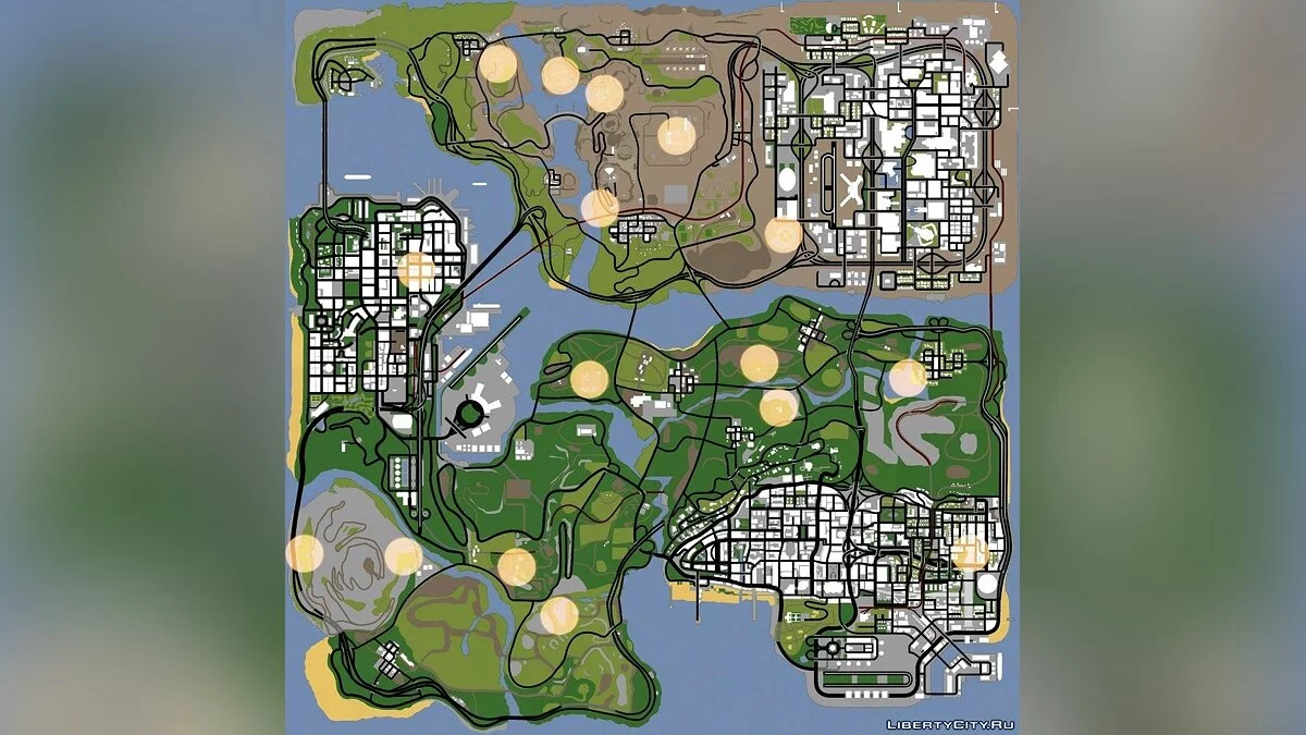 مود ميستريكس v6.0 (أندرويد) / GTA سان أندرياس (iOS، أندرويد)