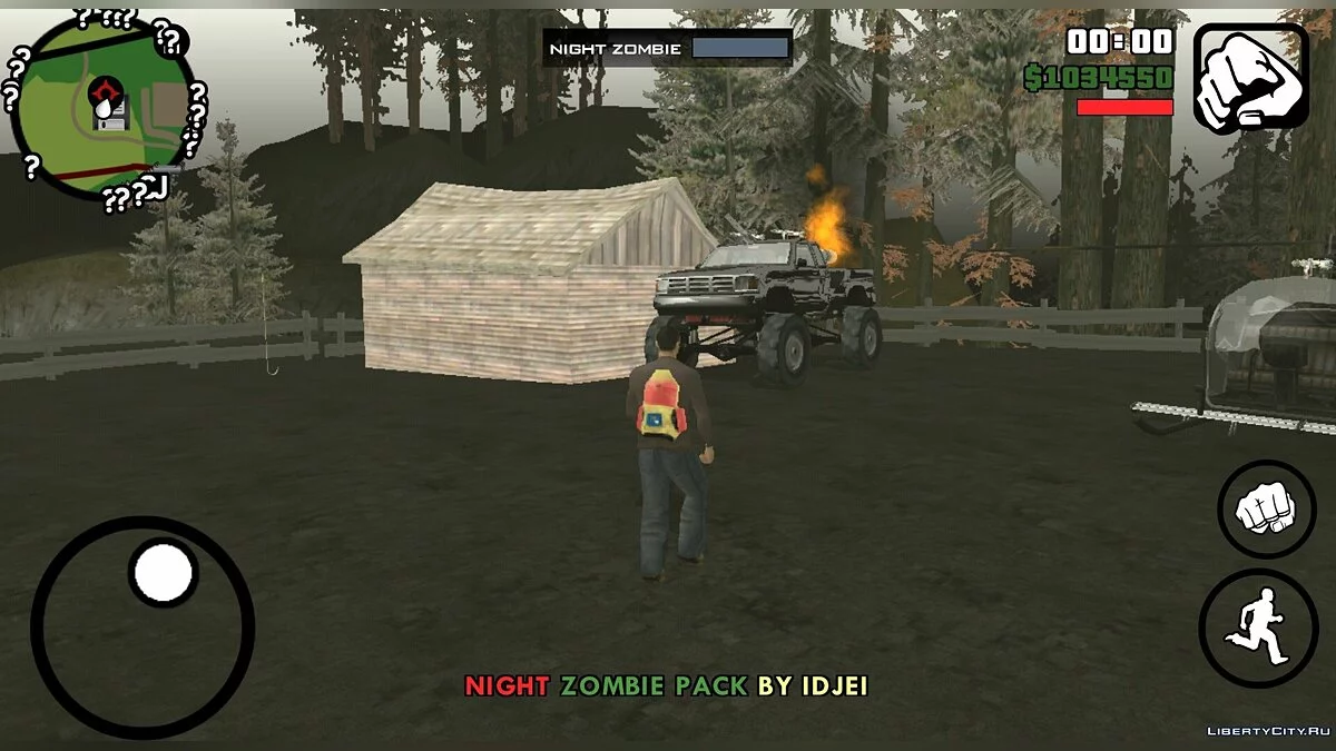 Night Zombie 0.3 (beta) Final / GTA San Andreas (iOS, Android)