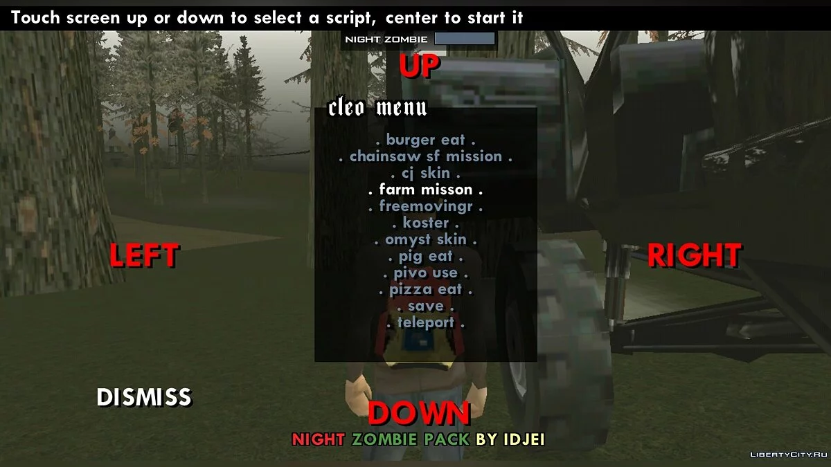 Night Zombie 0.3 (beta) Final / GTA San Andreas (iOS, Android)