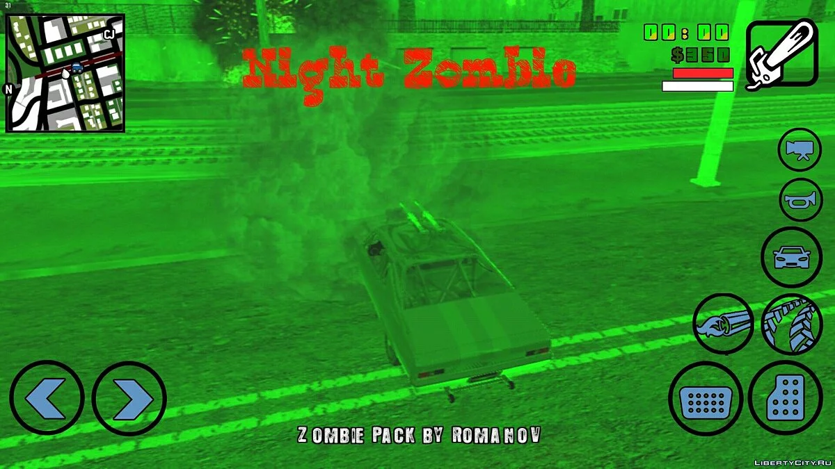 Zombie de Nuit (bêta 0.1) / GTA San Andreas (iOS, Android)