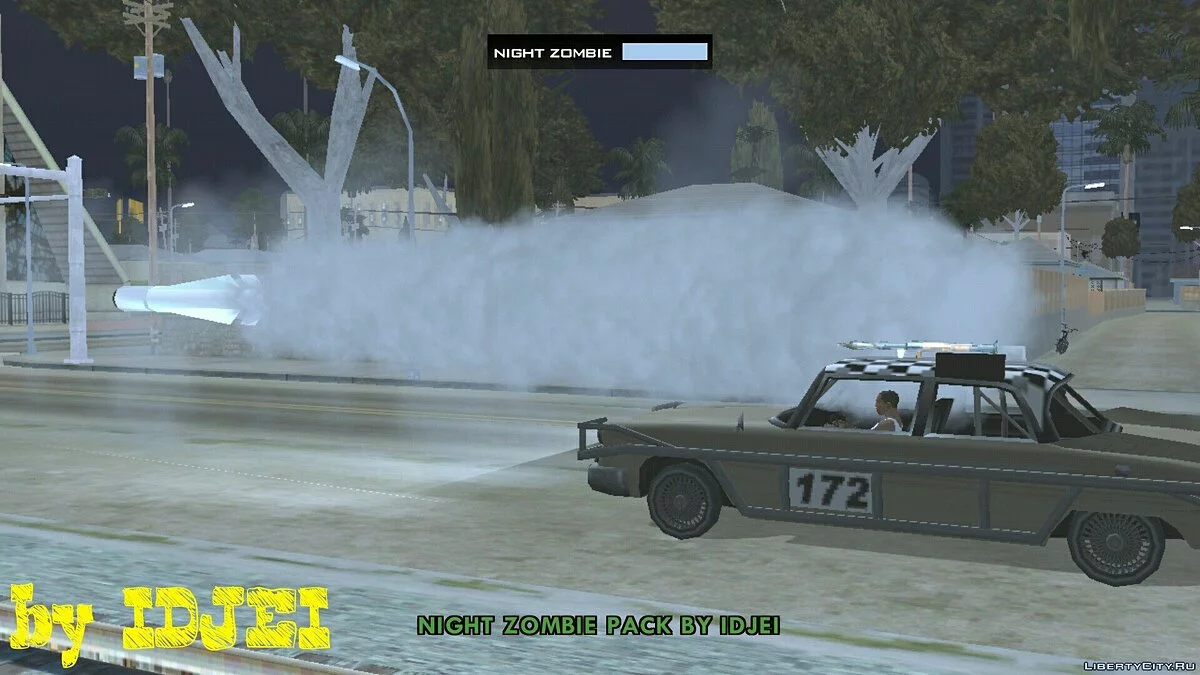 Night Zombie (beta 0.2) / GTA San Andreas (iOS, Android)