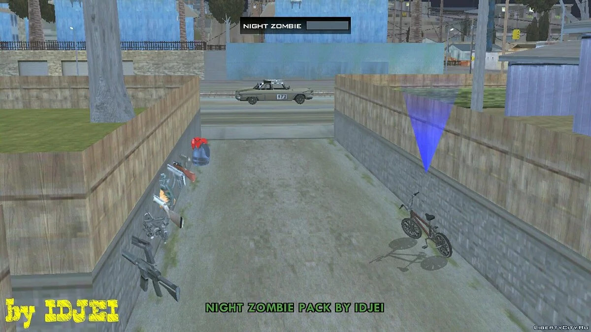 Night Zombie (beta 0.2) / GTA San Andreas (iOS, Android)