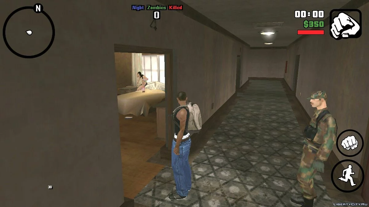 Zumbi Noturno 0.4 (beta) / GTA San Andreas (iOS, Android)