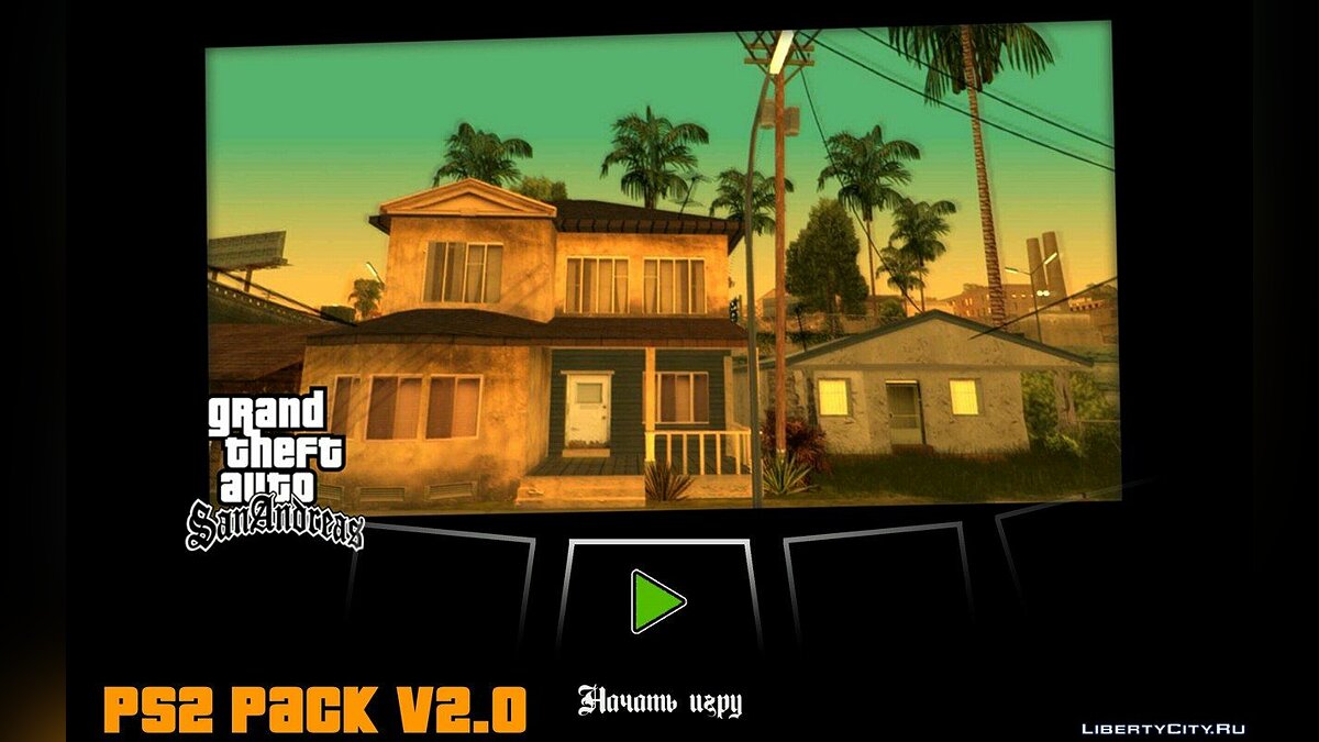 GTA San Andreas PS2 Graphics for GTA San Android Mod 