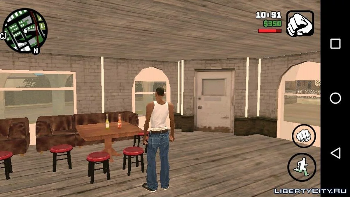 Open San Andreas (IOS, Android) - Відкриті інтер'єри будинків як у GTA 4 / GTA San Andreas (iOS, Android)