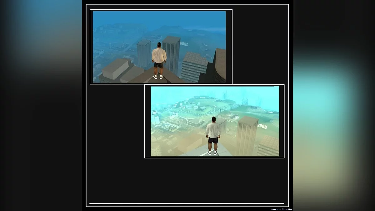 GTA SA Classic v1.7 - PC game atmosphere in GTA SA Mobile / GTA San Andreas (iOS, Android)