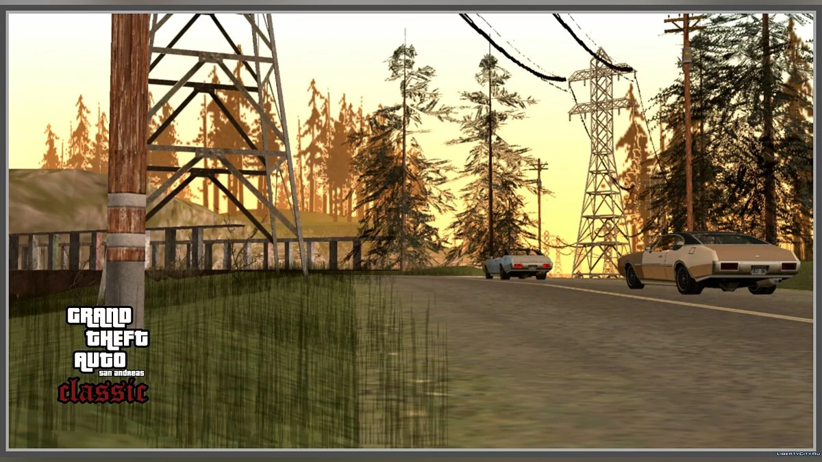 GTA SA Classic v1.7 - PC game atmosphere in GTA SA Mobile / GTA San Andreas (iOS, Android)