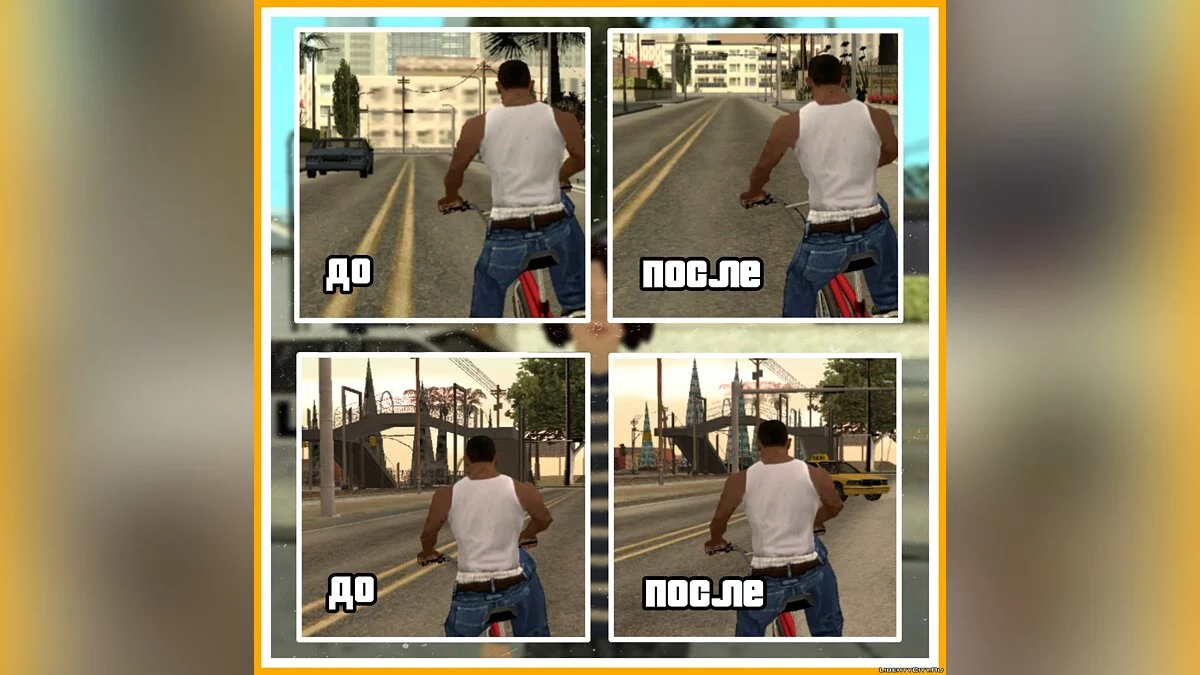 GTA SA Classic v1.7 - PC game atmosphere in GTA SA Mobile / GTA San Andreas (iOS, Android)
