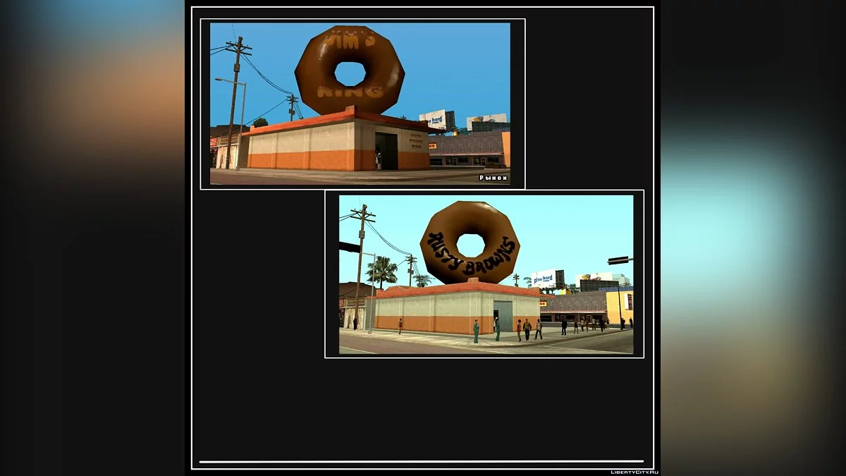 GTA SA Classic v1.7 - PC game atmosphere in GTA SA Mobile / GTA San Andreas (iOS, Android)