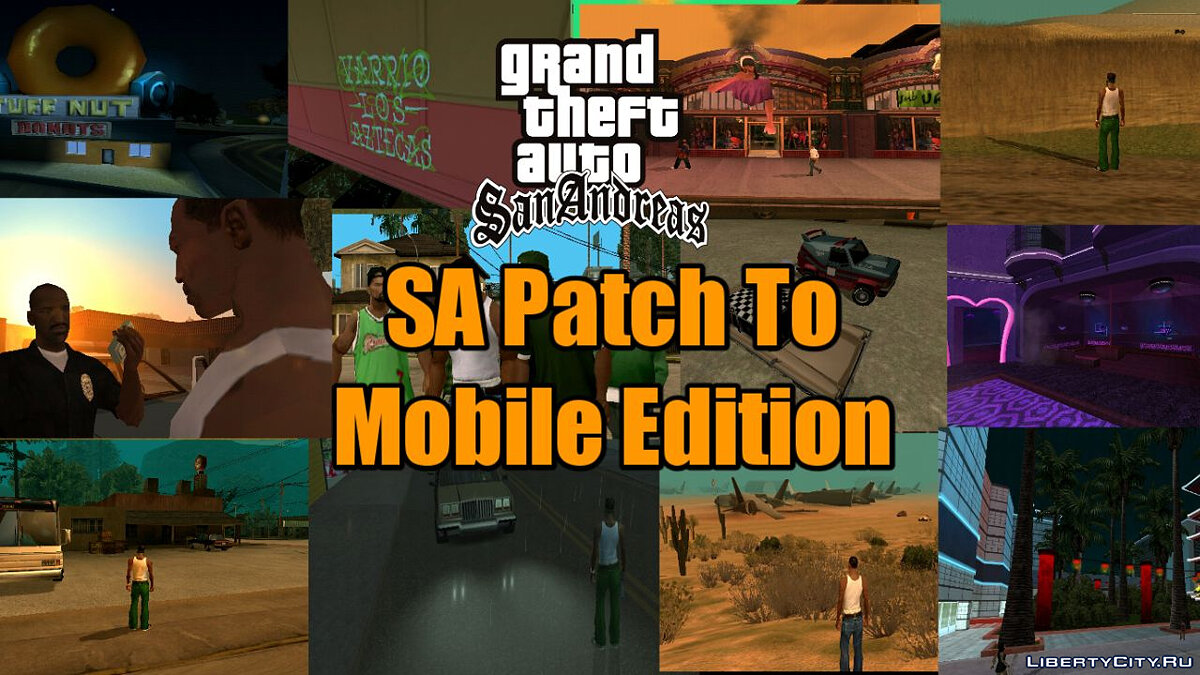 Download San Andreas Mobile Fixes for GTA San Andreas (iOS, Android)