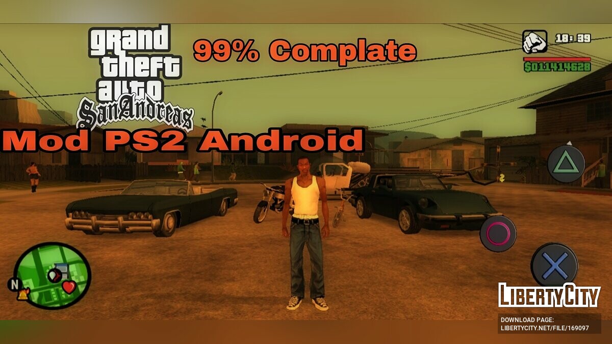 Download PS2 Mod GTA SA (Android) for GTA San Andreas (iOS, Android)