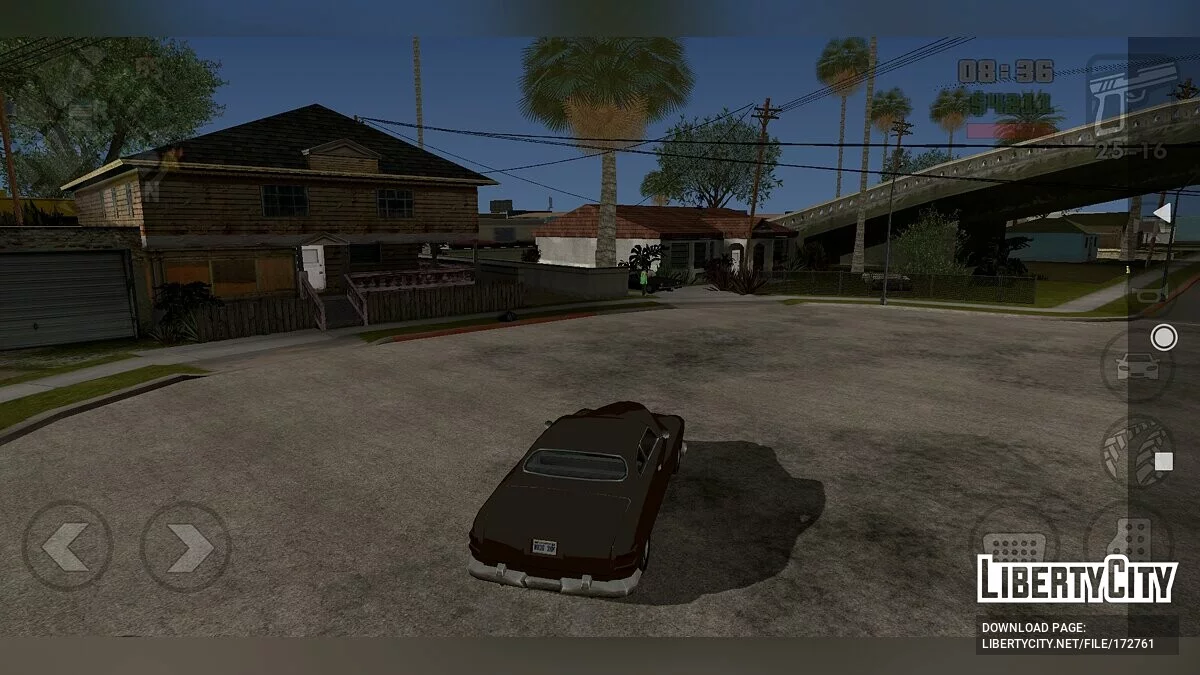HD مجموعة تعديلات / GTA سان أندرياس (iOS، أندرويد)