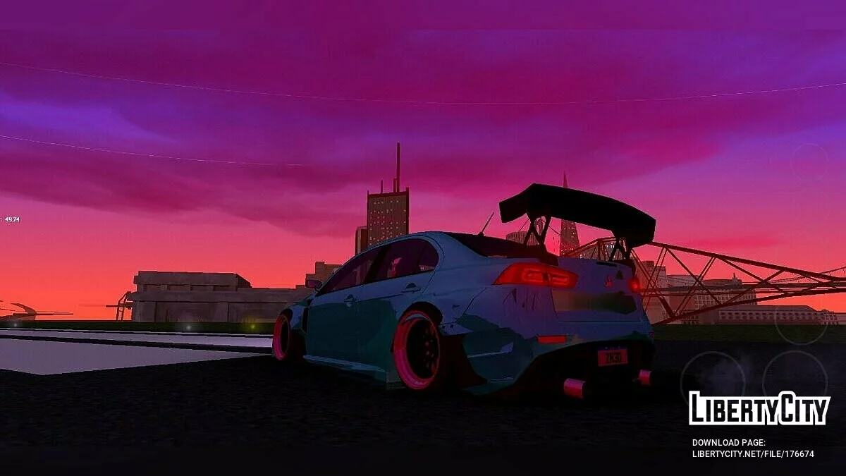 Великий гоночний збірник модів / GTA San Andreas (iOS, Android)