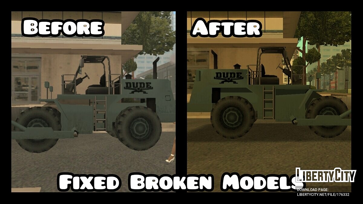 Download San Andreas Mobile Fixes for GTA San Andreas (iOS, Android)