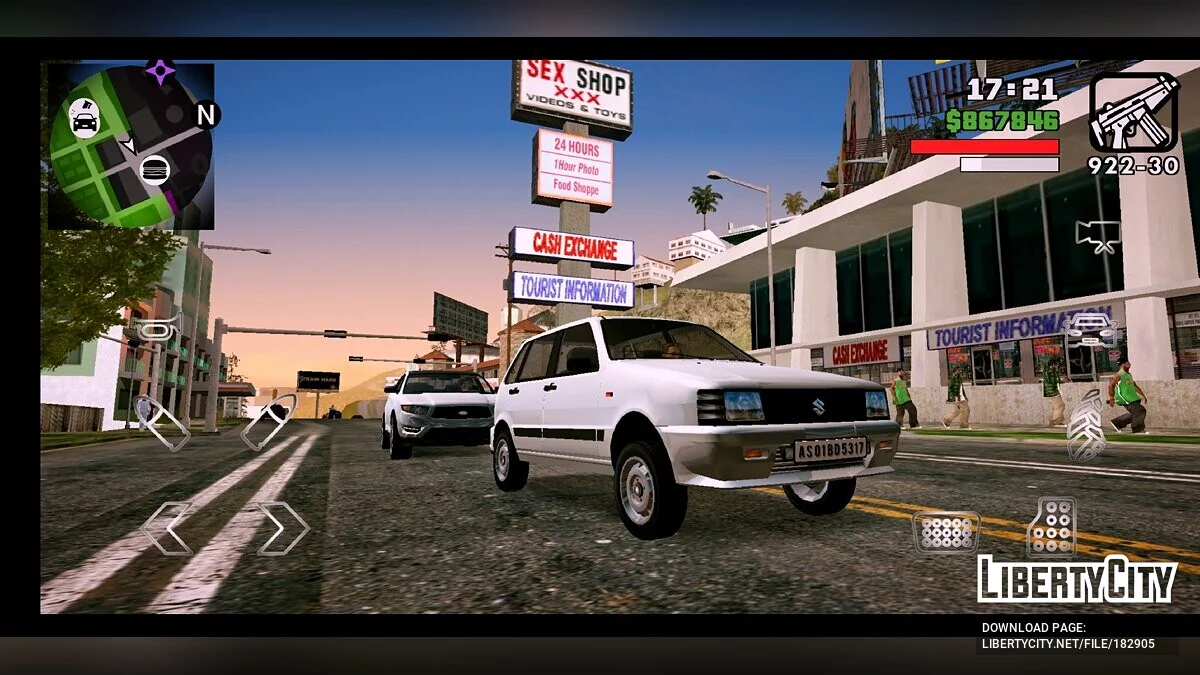 Project 5 - GTA 5 Style Modpack / GTA San Andreas (iOS, Android)