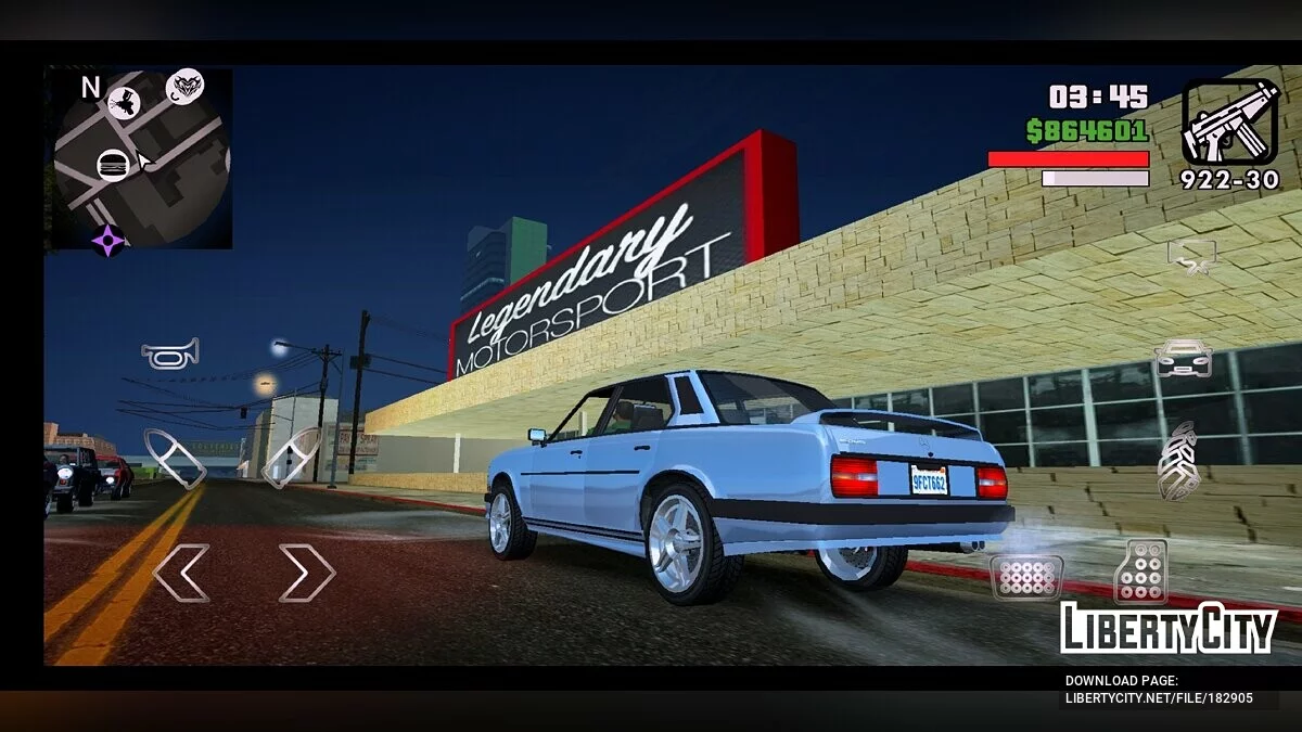 Project 5 - GTA 5 Style Modpack / GTA San Andreas (iOS, Android)