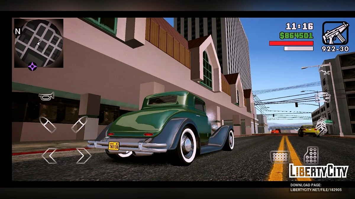 Project 5 - GTA 5 Style Modpack / GTA San Andreas (iOS, Android)