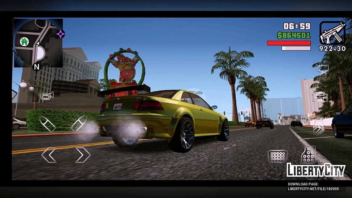 Project 5 - GTA 5 Style Modpack / GTA San Andreas (iOS, Android)