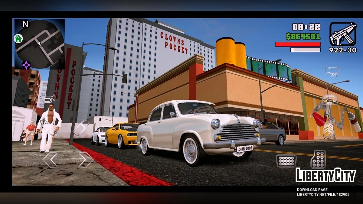Project 5 - GTA 5 Style Modpack / GTA San Andreas (iOS, Android)