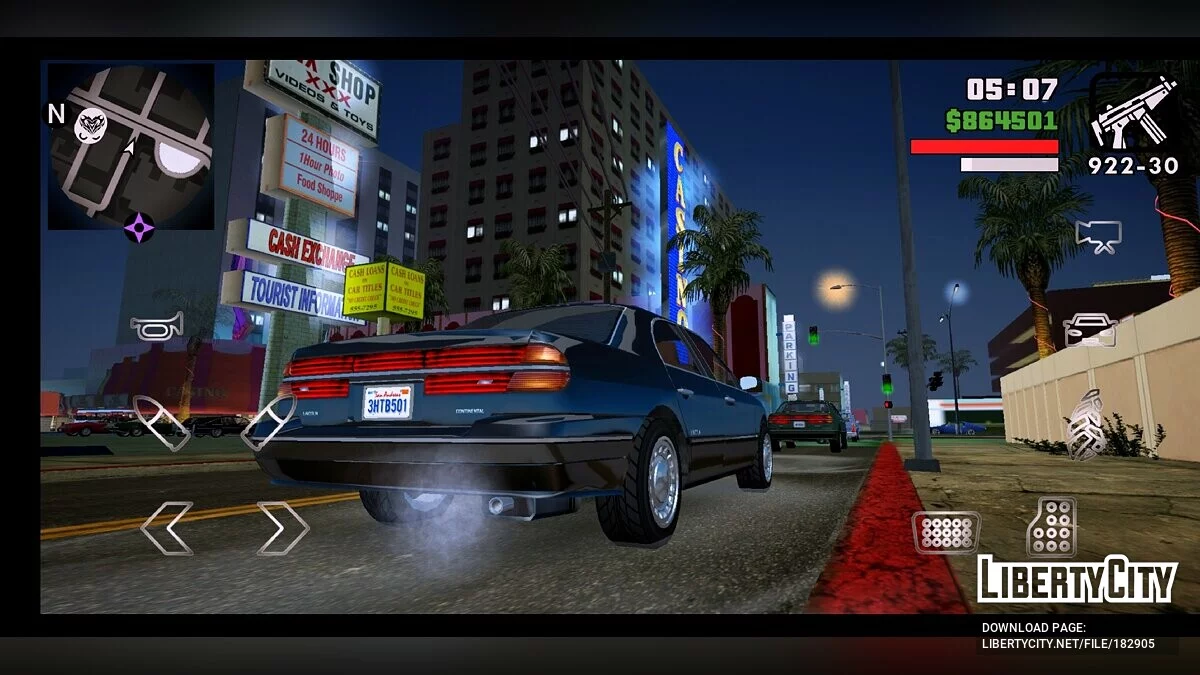 Project 5 - GTA 5 Style Modpack / GTA San Andreas (iOS, Android)