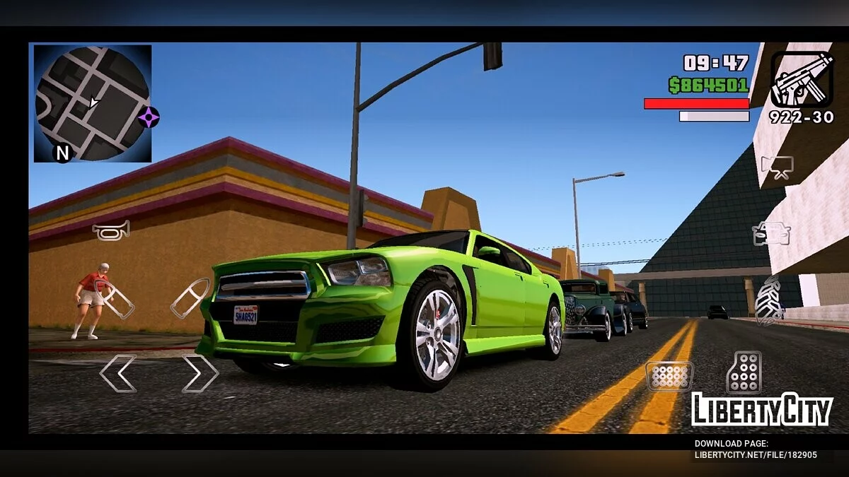 Project 5 - GTA 5 Style Modpack / GTA San Andreas (iOS, Android)