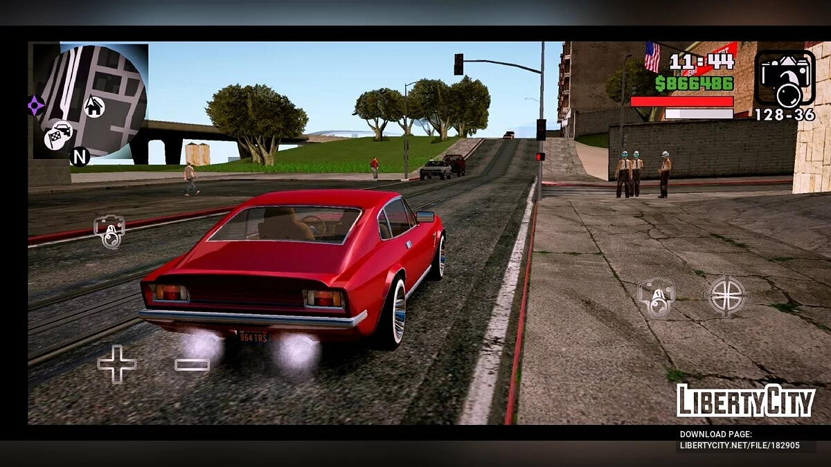 Project 5 - GTA 5 Style Modpack / GTA San Andreas (iOS, Android)