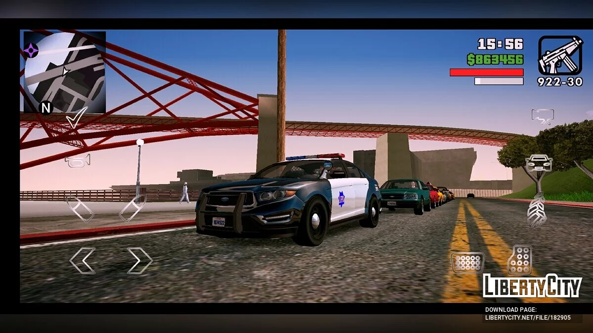 Project 5 - GTA 5 Style Modpack / GTA San Andreas (iOS, Android)