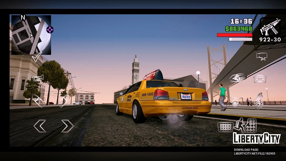 Project 5 - GTA 5 Style Modpack / GTA San Andreas (iOS, Android)