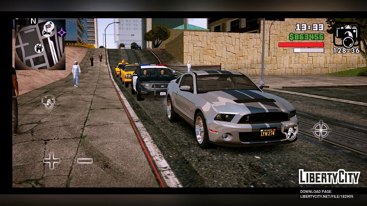 Project 5 - GTA 5 Style Modpack / GTA San Andreas (iOS, Android)