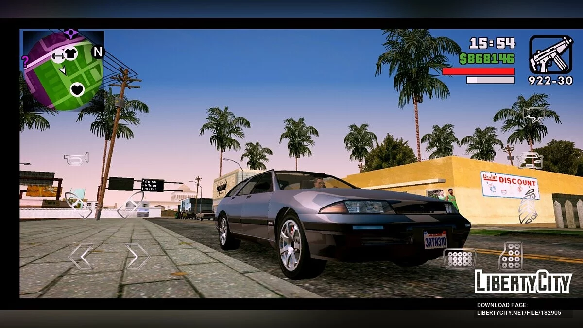Project 5 - GTA 5 Style Modpack / GTA San Andreas (iOS, Android)