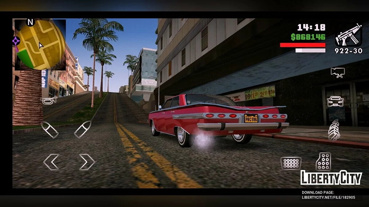 Project 5 - GTA 5 Style Modpack / GTA San Andreas (iOS, Android)