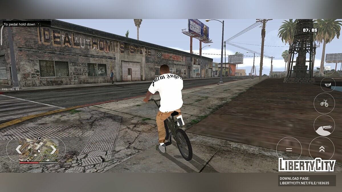 Download Project 5 - GTA 5 Style Modpack for GTA San Andreas (iOS, Android)